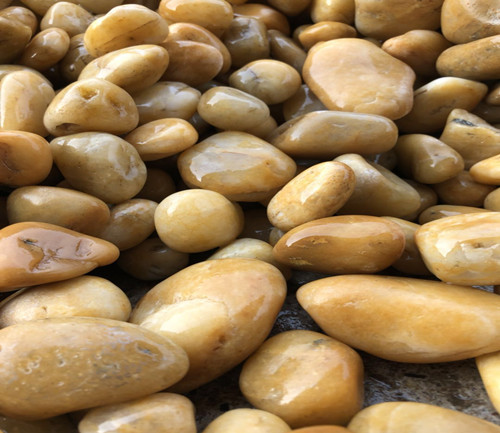 <b>精品黄色鹅卵石</b>